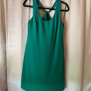 J. Crew Vibrant Green Dress